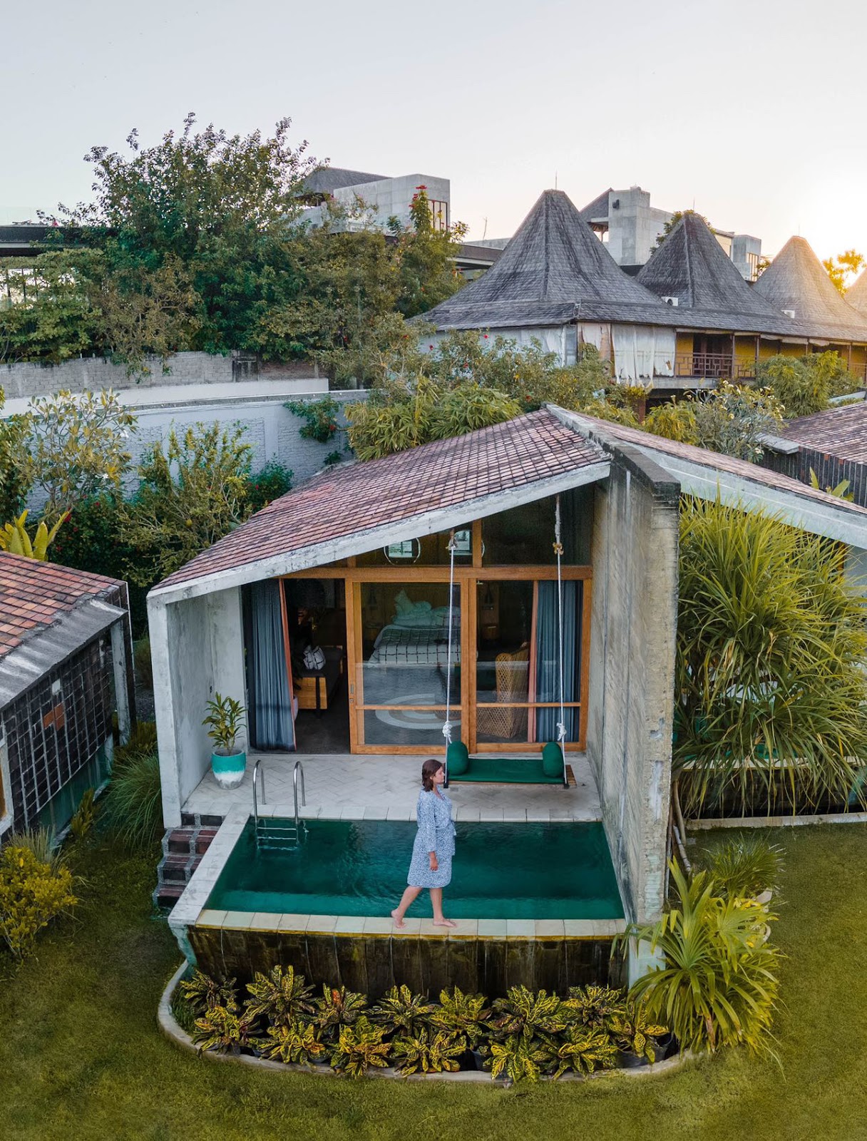 Best Hotel in Canggu: A Brutalist Resort for Nomad Travelers. Nomad Pool Villa.

